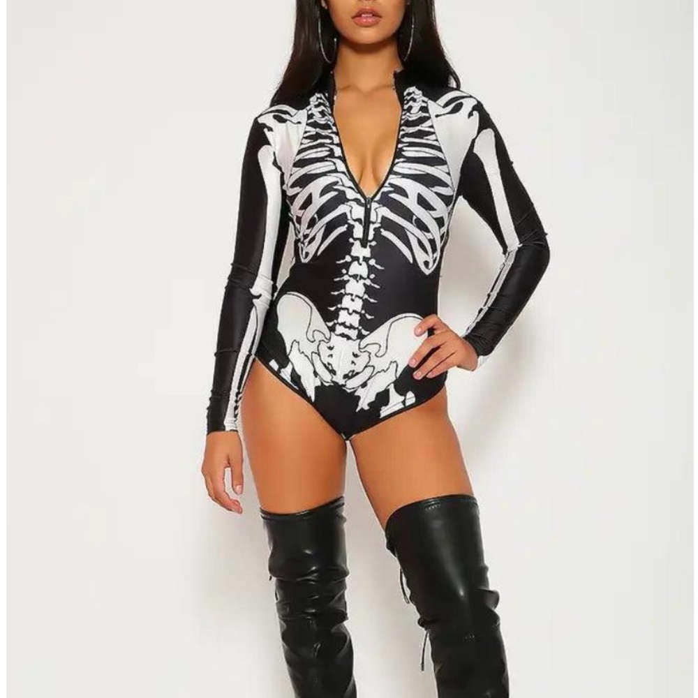 Skeleton 💀 costume sexy cosplay Halloween Fashion Nova